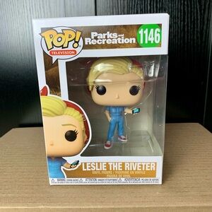 Leslie the Riveter Parks and Recreation Funko Pop